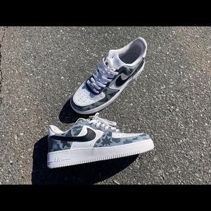 Gray camouflage af1